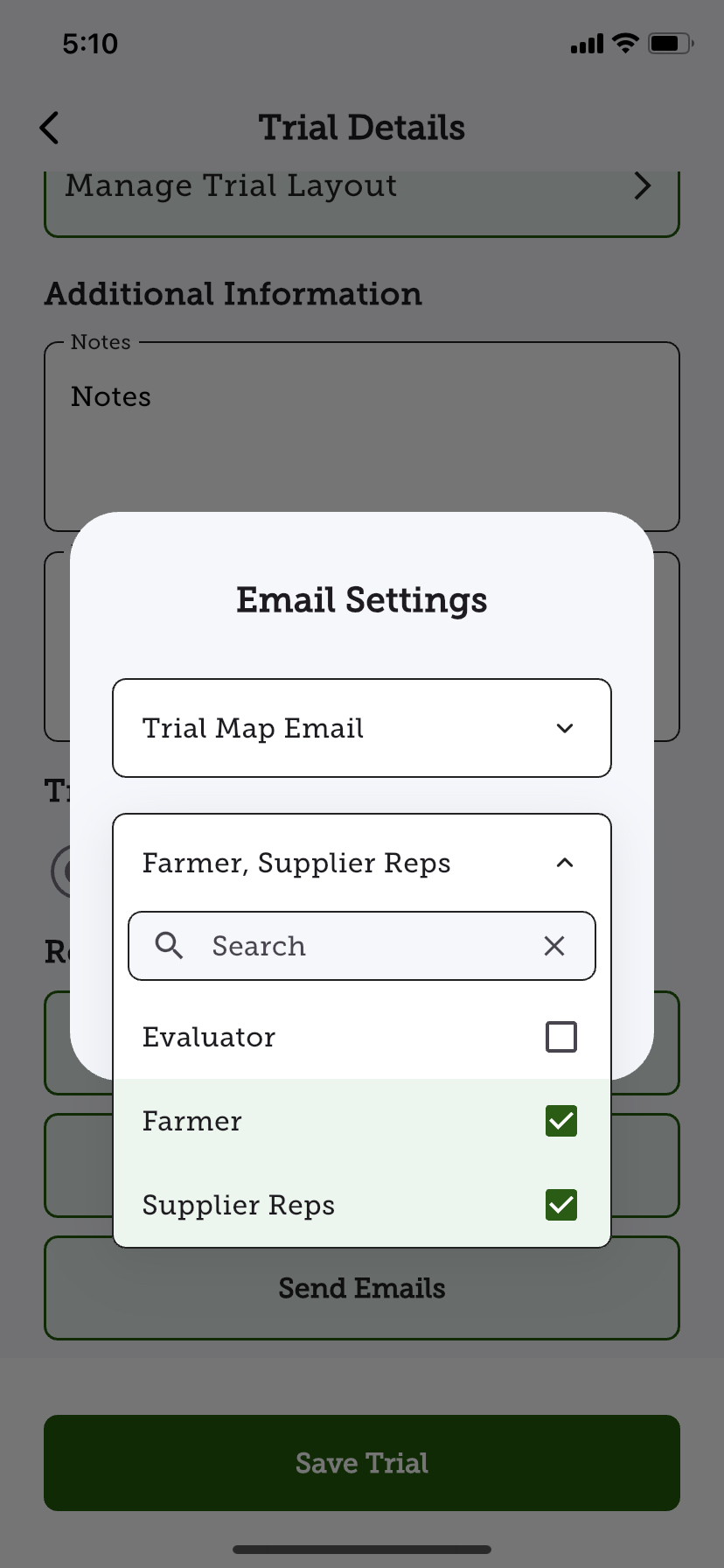 Report sharing with SeedSense
