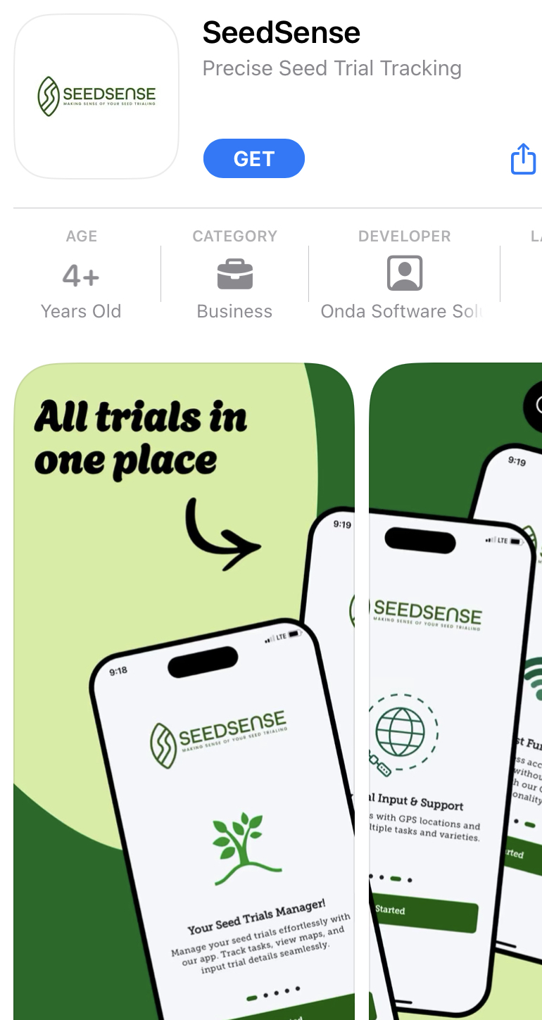 Field work with SeedSense